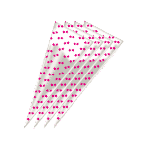 CONO DULCERO GRANDE ESTRELLA ROSA