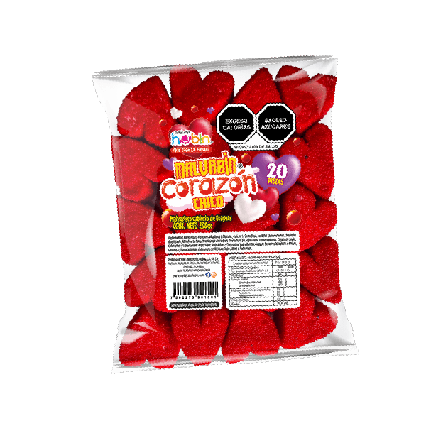 MALVABIN CORAZÓN CHICO ROJO