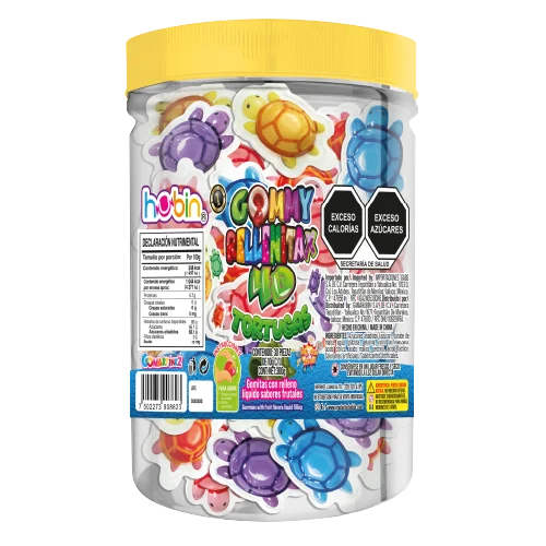 TORTUGAS GUMMY RELLENITAX 4D