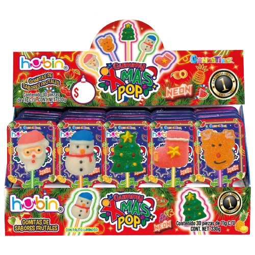 GUMMY XMAS NEÓN POP´S