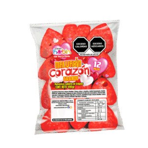 MALVABIN CORAZÓN GRANDE ROJO