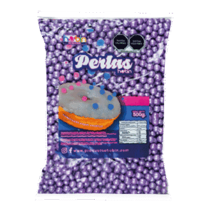 PERLAS MORADAS SABOR VAINILLA