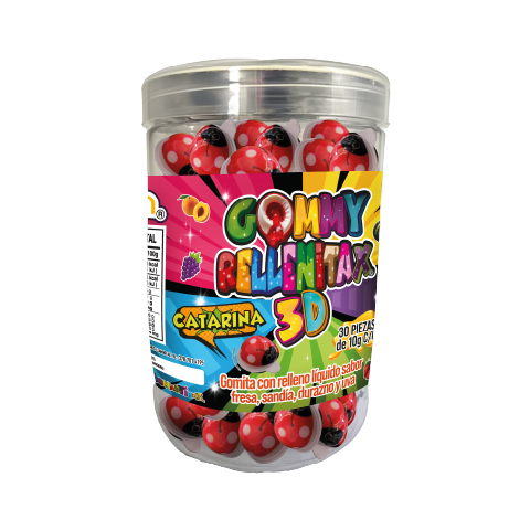 GOMMY RELLENITAX 3D CATARINA