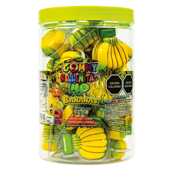 GOMMY RELLENITAX 4D BANANAS