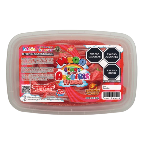 MEGA GUMMY ARCOIRIS FRESA